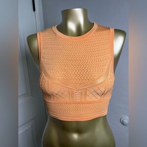 Babaton Peach Knit Top 2XS